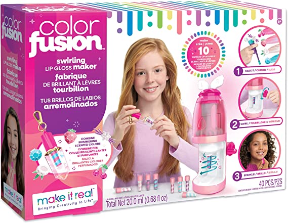 Make It Real Color Fusion Lip Gloss Maker - DIY Lip Gloss Making Kit f -  IMISSDEALS